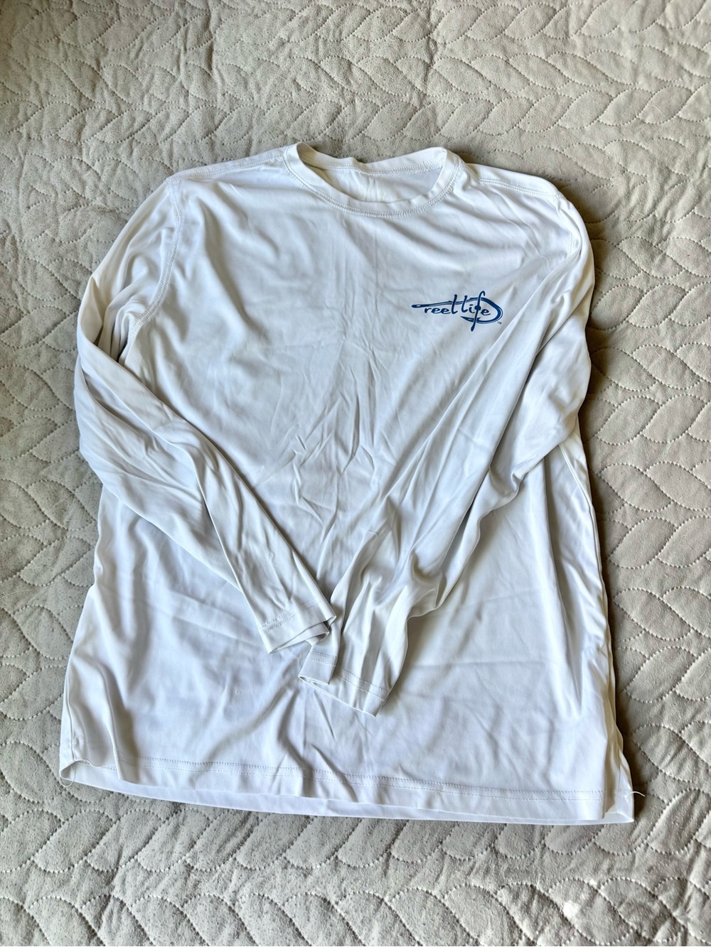 Men's Long Sleeve Performance Shirt - White